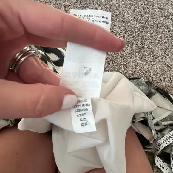 Banana Republic Women’s Linen Blend Tulip Matching Skirt Top Set 14-16 Tropical - Picture 14 of 16